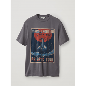 Tur privat de vacanță cu tricou pe Marte